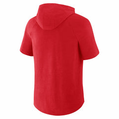 Cincinnati Reds Clubhouse Optimal Play Raglan Hoodie T-Shirt Red