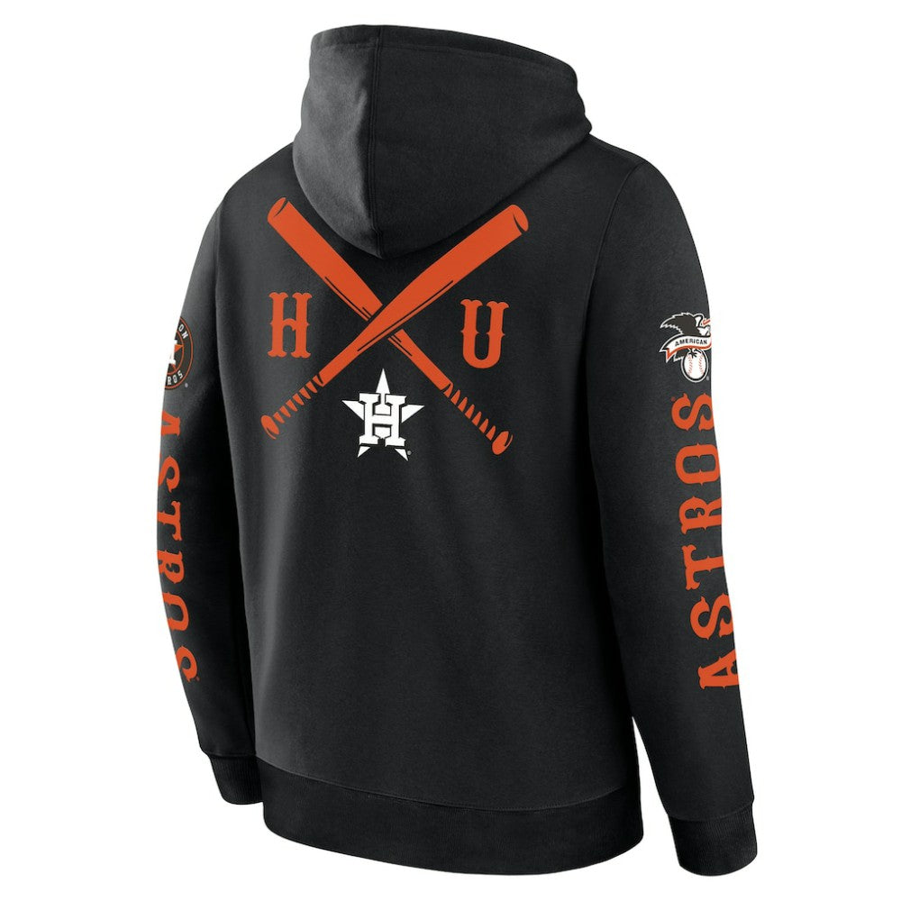 Houston Astros Big City Legacy Fleece Pullover Hoodie Black