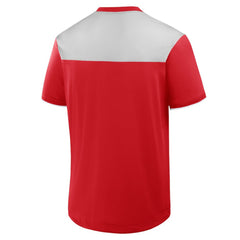 Philadelphia Phillies Walk Off V-Neck T-Shirt Red