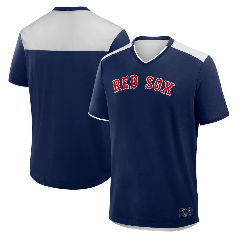 Boston Red Sox Walk Off V-Neck T-Shirt Navy