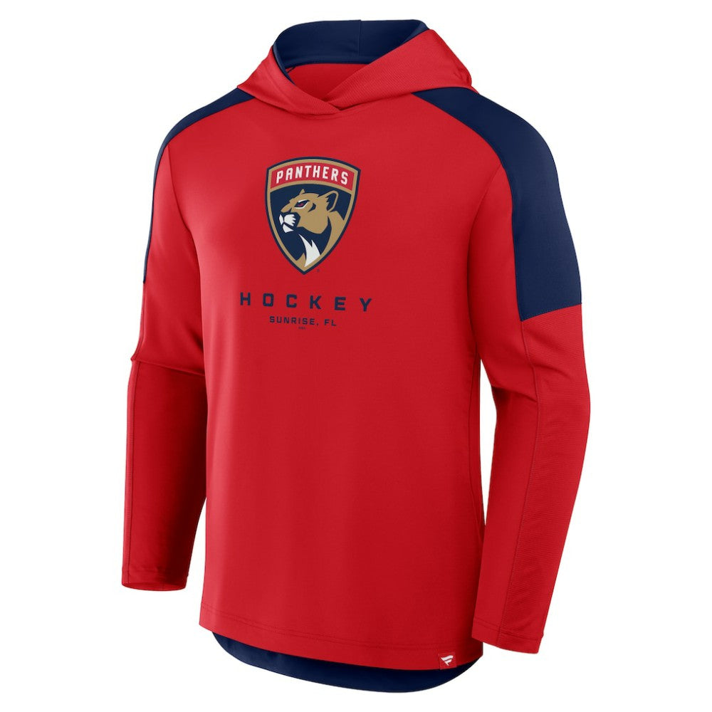 Florida Panthers Fanatics Meta Game Transitional Pullover Hoodie Red