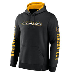 Nashville Predators Fanatics Big City Legacy Fleece Pullover Hoodie Black