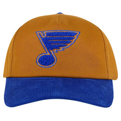 St. Louis Blues American Needle Burnett Adjustable Hat Tan/Blue