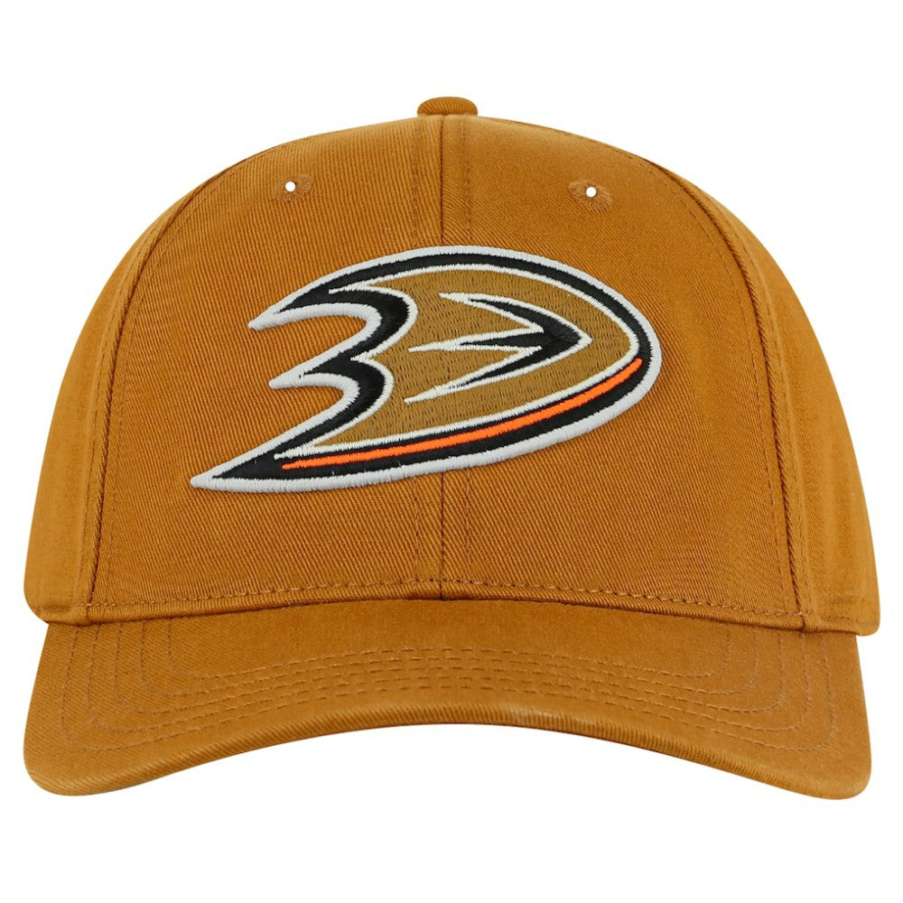 Anaheim Ducks American Needle Hepcat Washed Twill Adjustable Hat Tan
