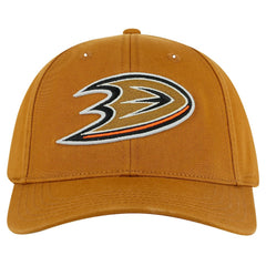 Anaheim Ducks American Needle Hepcat Washed Twill Adjustable Hat Tan
