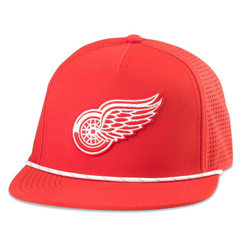 Detroit Red Wings American Needle Buxton Pro Tech Adjustable Hat Red