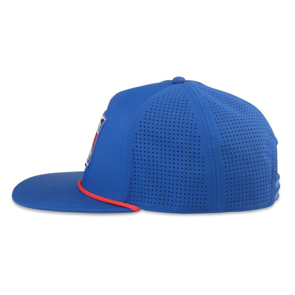New York Rangers American Needle Buxton Pro Tech Adjustable Hat Blue