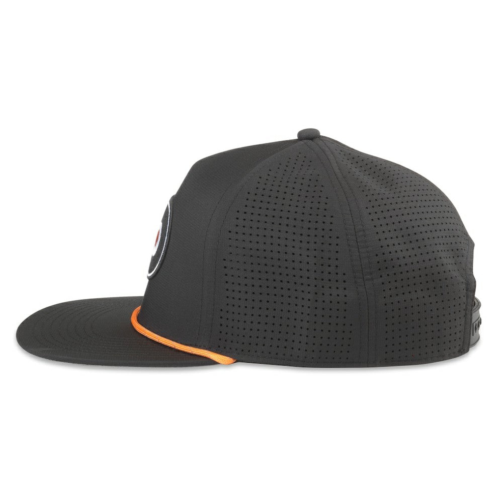 Philadelphia Flyers American Needle Buxton Pro Tech Adjustable Hat Black
