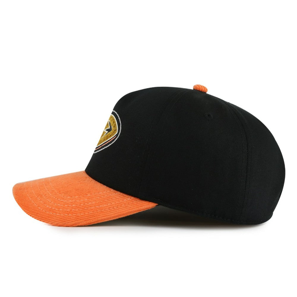 Anaheim Ducks American Needle Burnett Adjustable Hat Black/Orange