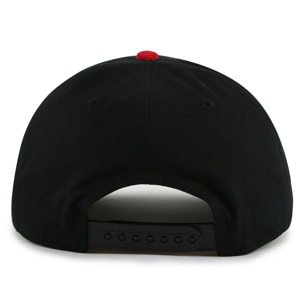 Detroit Red Wings American Needle Burnett Adjustable Hat Black/Red