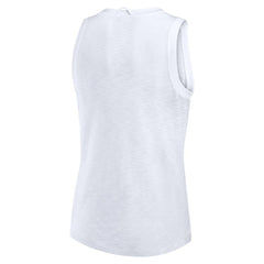Dallas Stars Fanatics Women's Slub Tank Top White