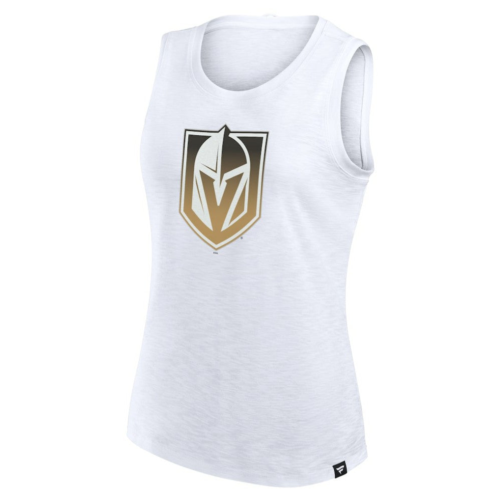 Vegas Golden Knights Fanatics Women's Slub Tank Top White