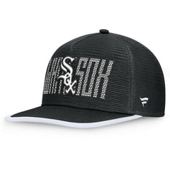 Chicago White Sox Let's Glow Line Drive Snapback Hat Black