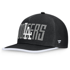 Los Angeles Dodgers Let's Glow Line Drive Snapback Hat Black