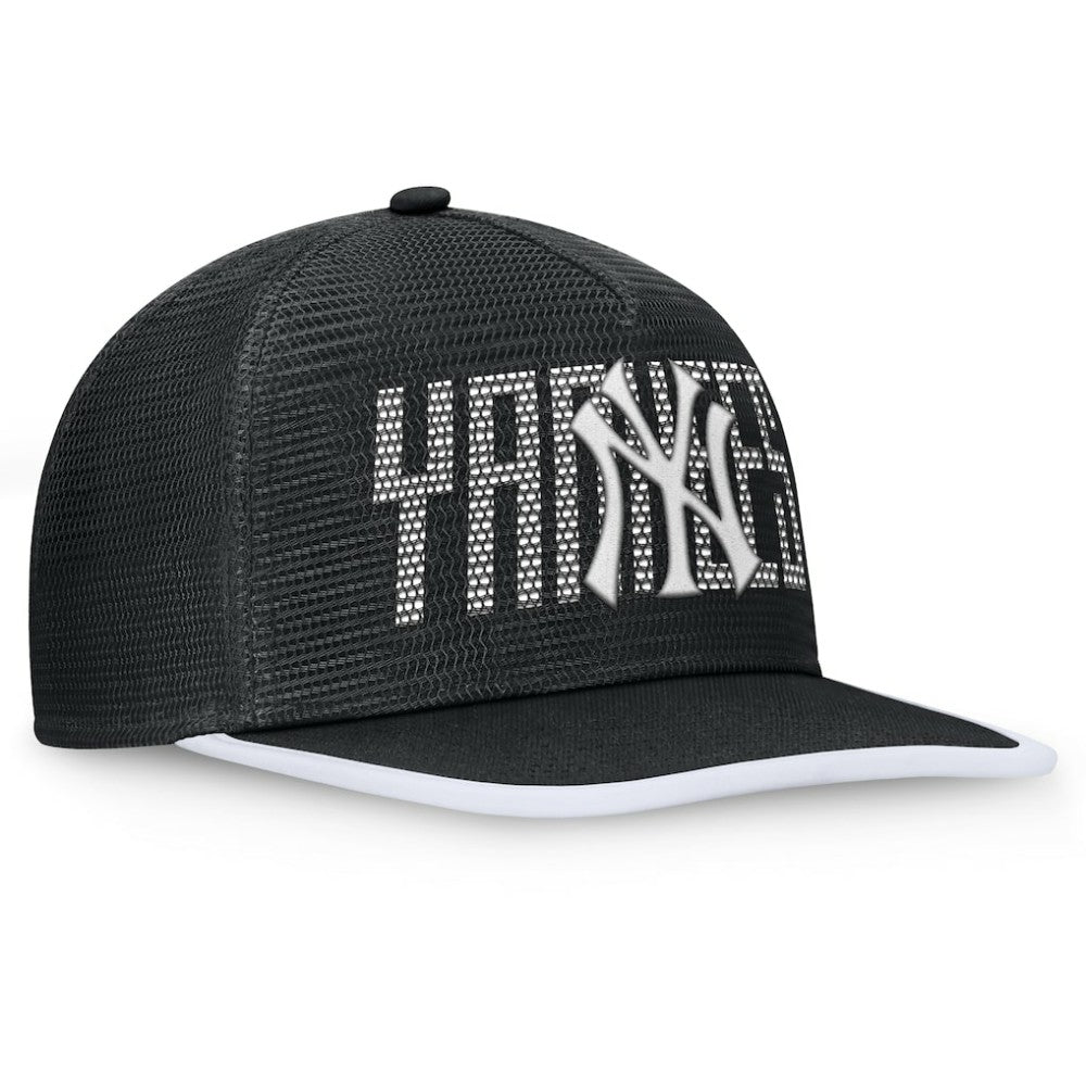 New York Yankees Let's Glow Line Drive Snapback Hat Black