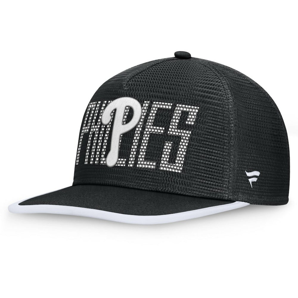 Philadelphia Phillies Let's Glow Line Drive Snapback Hat Black
