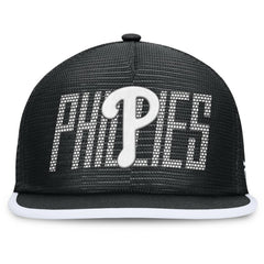 Philadelphia Phillies Let's Glow Line Drive Snapback Hat Black
