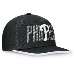 Philadelphia Phillies Let's Glow Line Drive Snapback Hat Black