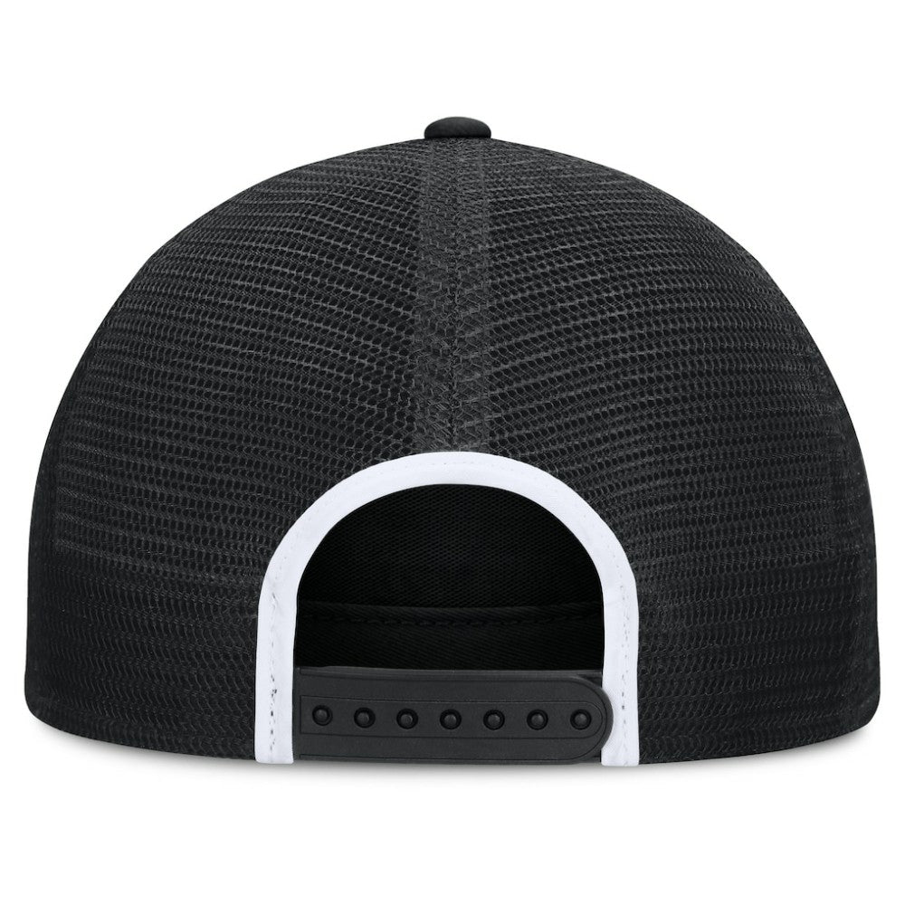 Atlanta Braves Let's Glow Line Drive Snapback Hat Black