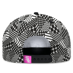 Chicago White Sox Let's Glow Moon Shot Snapback Hat Black