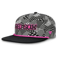 Boston Red Sox Let's Glow Moon Shot Snapback Hat Black
