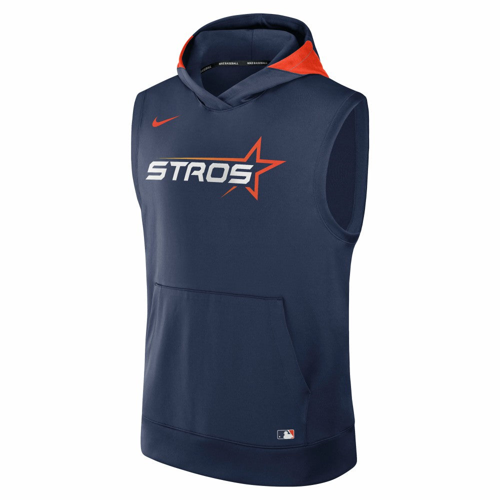 Houston Astros 2025 City Connect Authentic Collection Dri-FIT Sleeveless Hoodie Navy | Nike