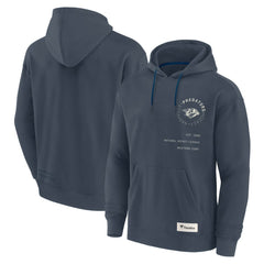 Nashville Predators Fanatics Future Ground Info Pullover Hoodie Navy