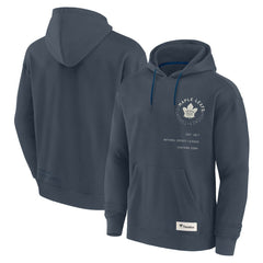 Toronto Maple Leafs Fanatics Future Ground Info Pullover Hoodie Navy
