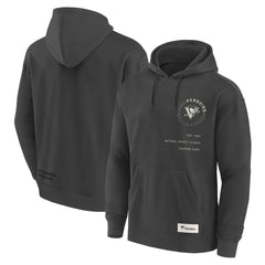 Pittsburgh Penguins Fanatics Future Ground Info Pullover Hoodie Charcoal