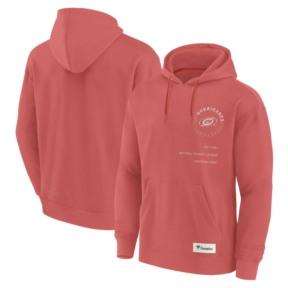 Carolina Hurricanes Fanatics Future Ground Info Pullover Hoodie Red