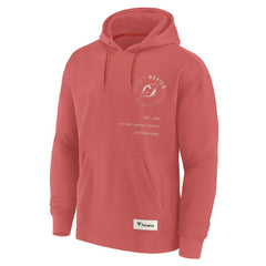 New Jersey Devils Fanatics Future Ground Info Pullover Hoodie Red