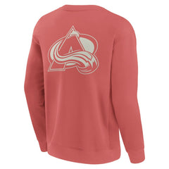 Colorado Avalanche Fanatics Elements Future Ground Lettering Pullover Sweatshirt Red