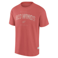 Detroit Red Wings Fanatics Elements Weathered Tonal Future Ground T-Shirt Red
