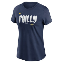 Trea Turner Philadelphia Phillies Women's 2024 City Connect Fuse Player Name & Number T-Shirt Royal | Nike