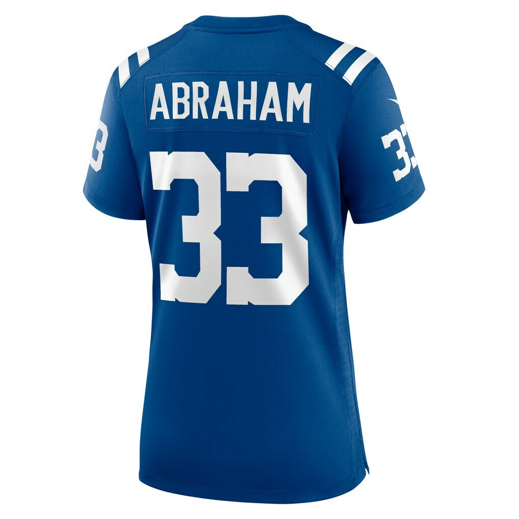 Micah Abraham Indianapolis Colts Women's Game Jersey - Royal
