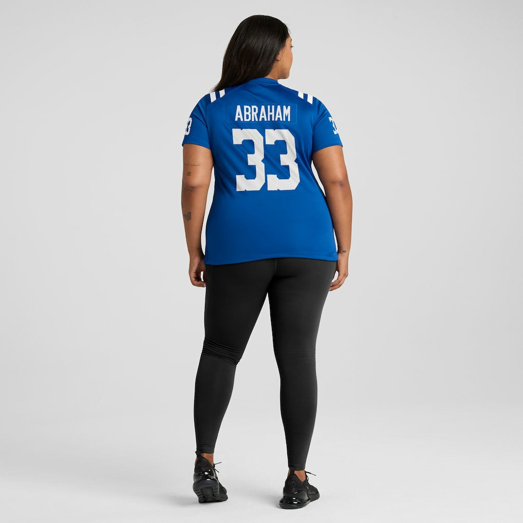 Micah Abraham Indianapolis Colts Women's Game Jersey - Royal