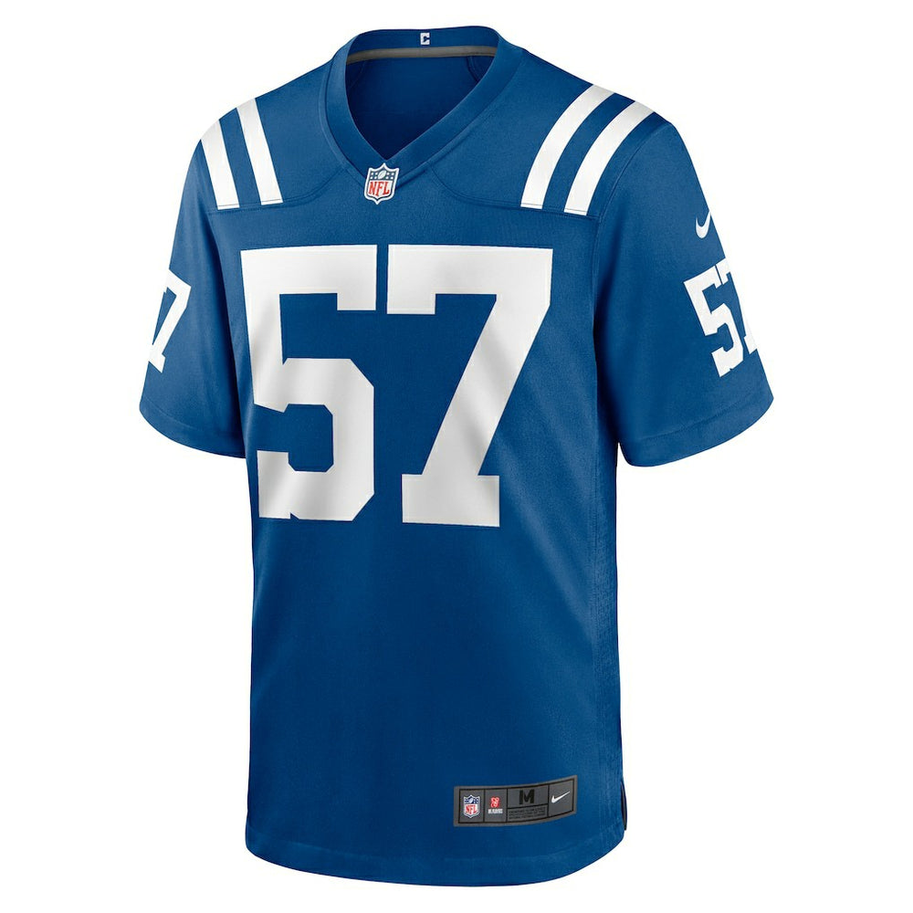 Jaylon Carlies Indianapolis Colts Game Jersey - Royal