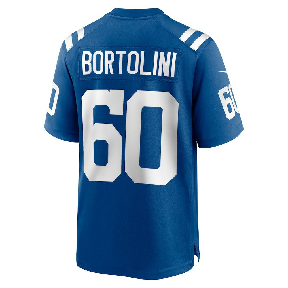Tanor Bortolini Indianapolis Colts Game Jersey - Royal