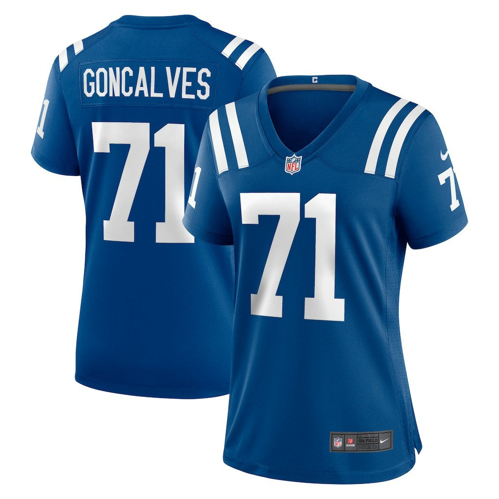 Matt Goncalves Indianapolis Colts Women's Game Jersey - Royal