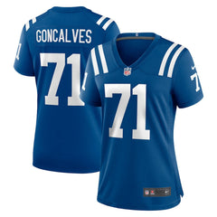 Matt Goncalves Indianapolis Colts Women's Game Jersey - Royal