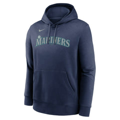 Julio Rodríguez Seattle Mariners Player Name & Number Club Fleece Pullover Hoodie Navy | Nike