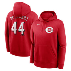Elly De La Cruz Cincinnati Reds Player Name & Number Club Pullover Hoodie Red | Nike