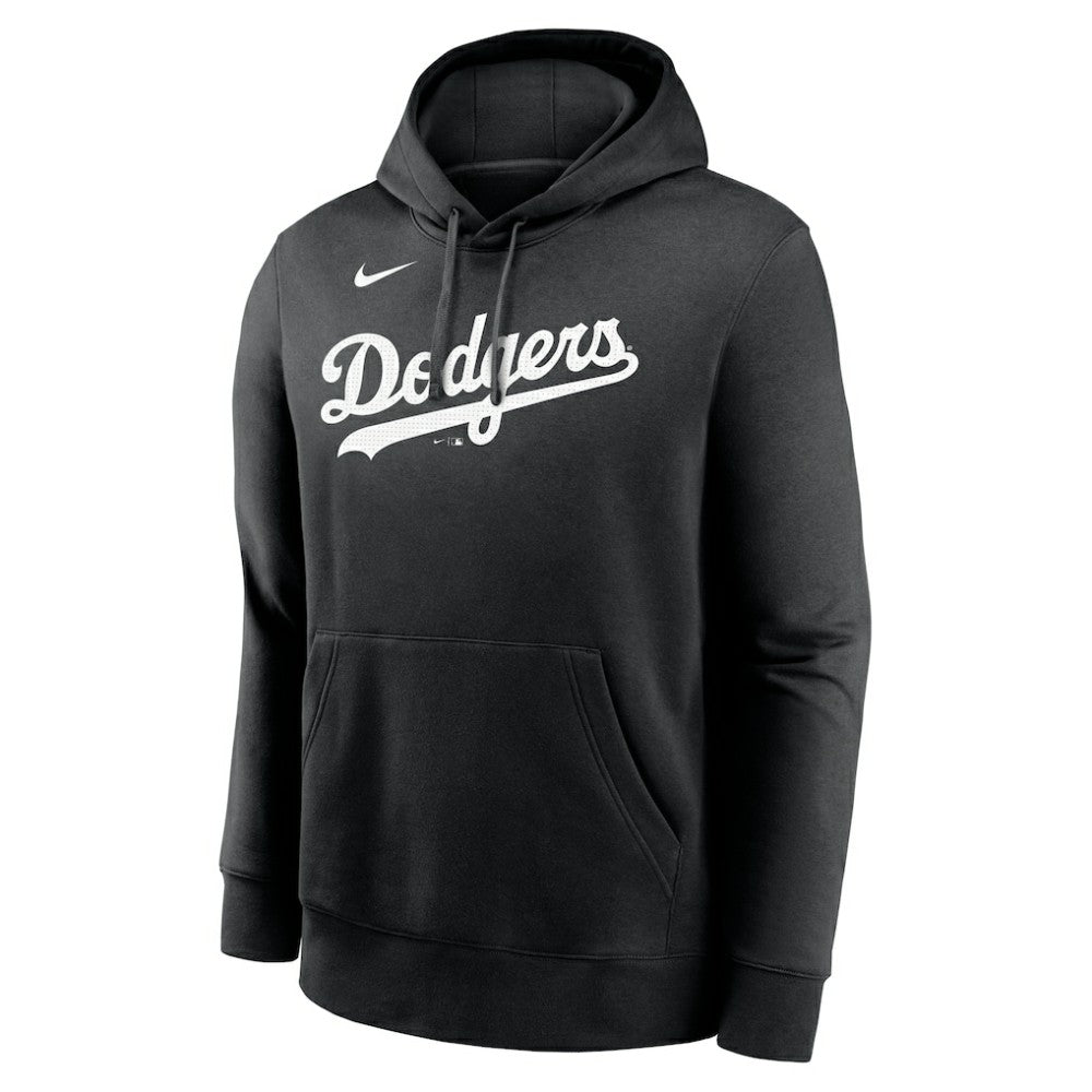 Shohei Ohtani Los Angeles Dodgers Player Name & Number Club Fleece Pullover Hoodie Black | Nike