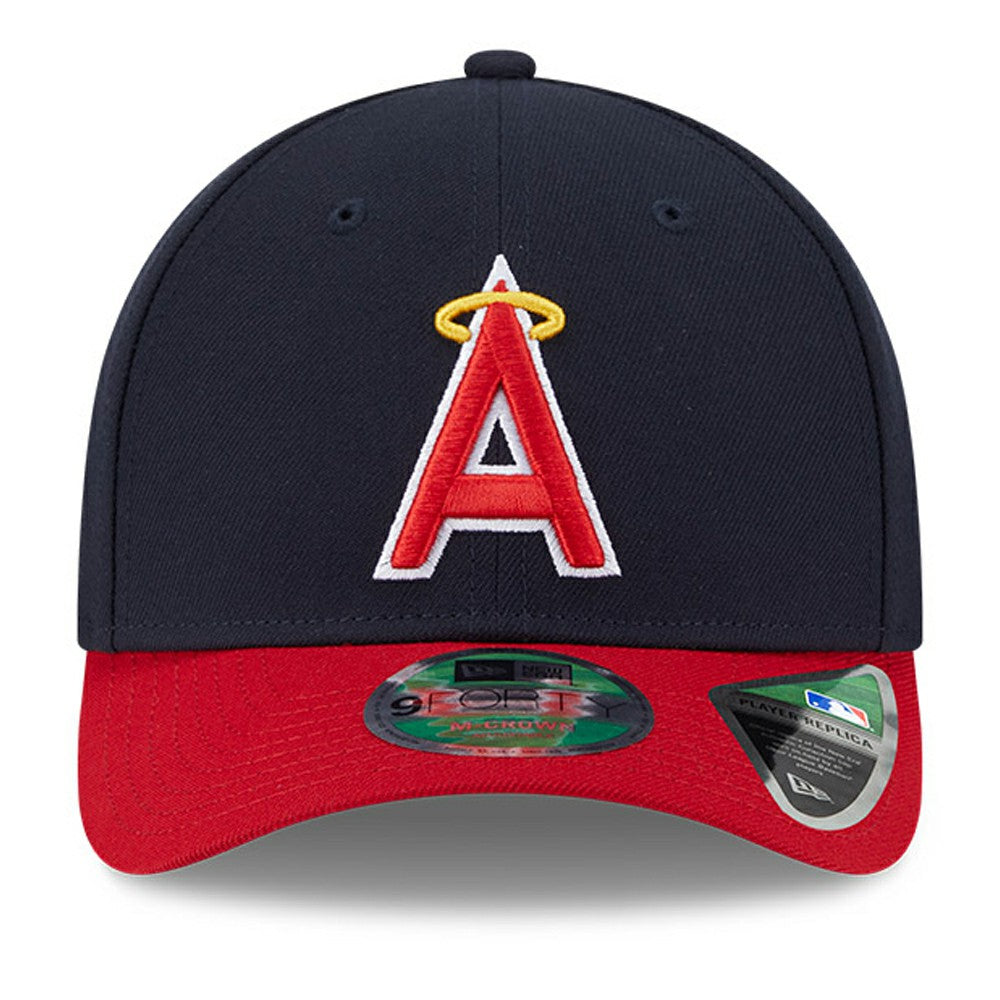 Los Angeles Angels Player Replica 9FORTY Adjustable Hat Navy/Red | New Era