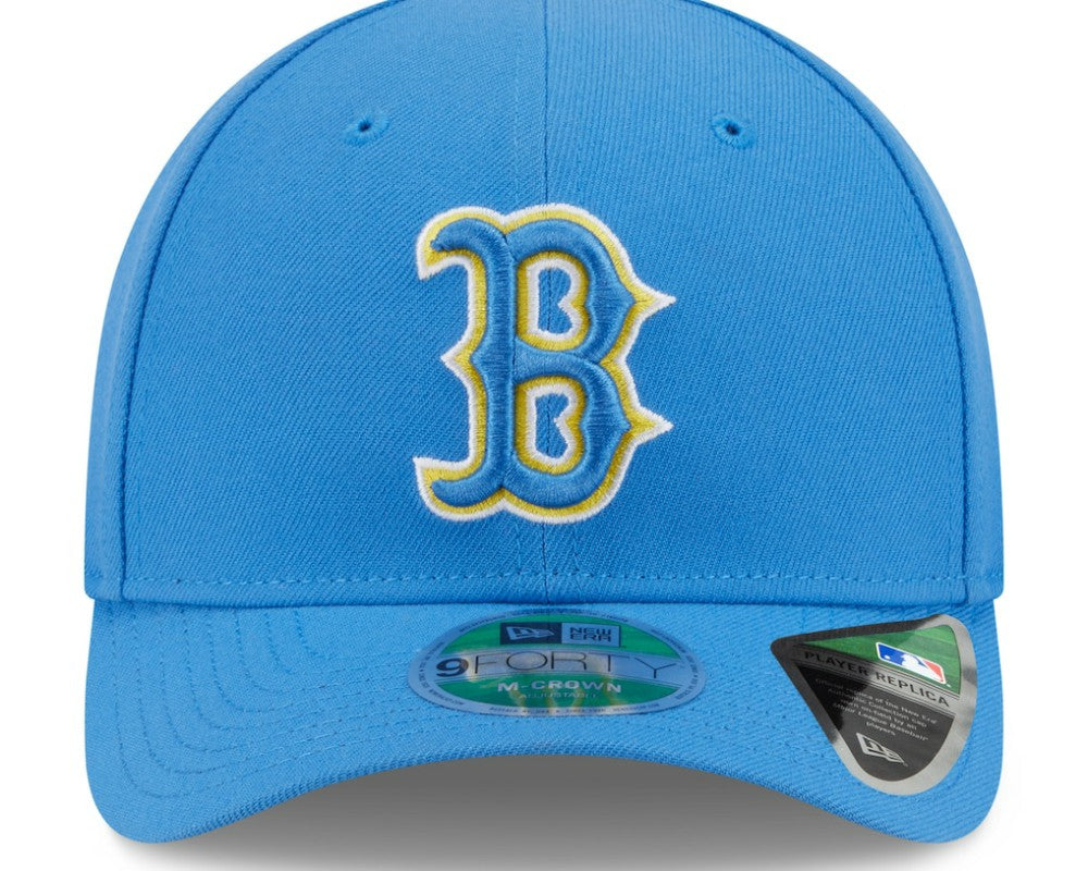 Boston Red Sox Player Replica 9FORTY Adjustable Hat Light Blue | New Era