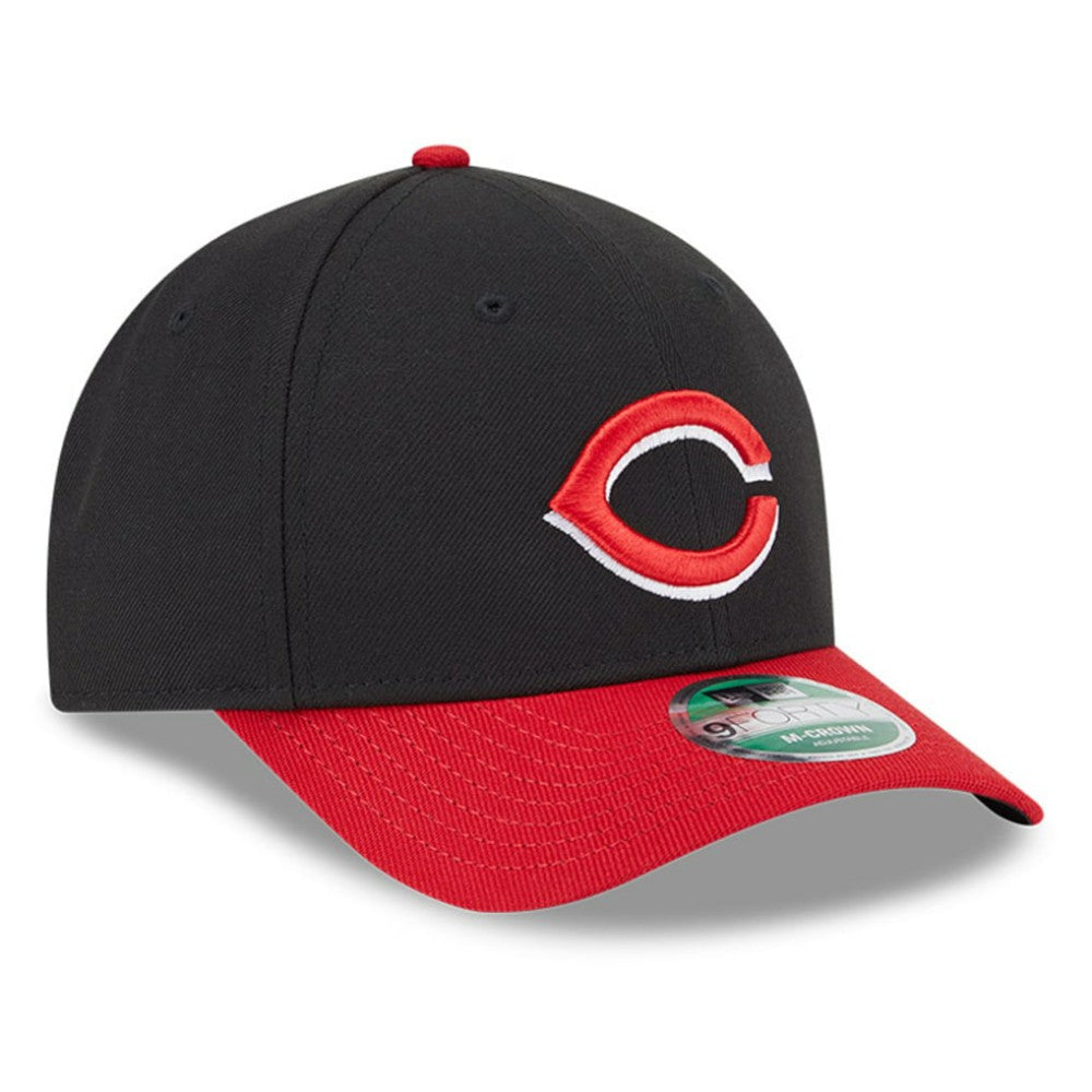 Cincinnati Reds Player Replica 9FORTY Adjustable Hat Black/Red | New Era