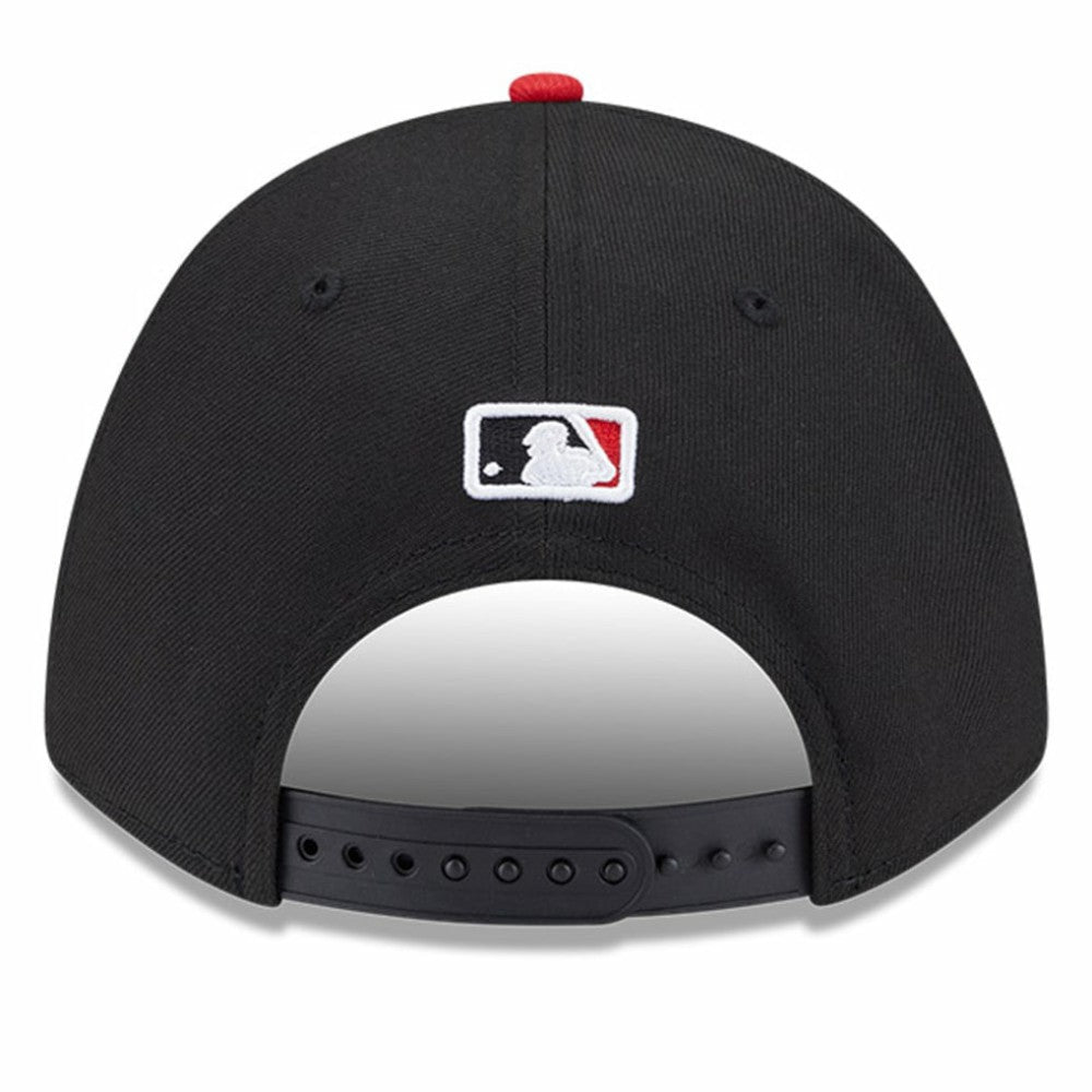 Cincinnati Reds Player Replica 9FORTY Adjustable Hat Black/Red | New Era