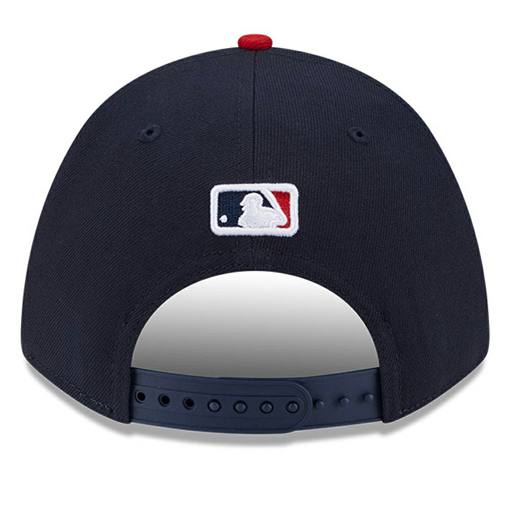 Cleveland Guardians Player Replica 9FORTY Adjustable Hat Navy | New Era