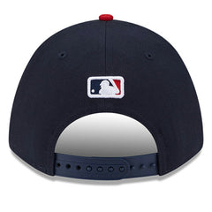 Cleveland Guardians Player Replica 9FORTY Adjustable Hat Navy | New Era