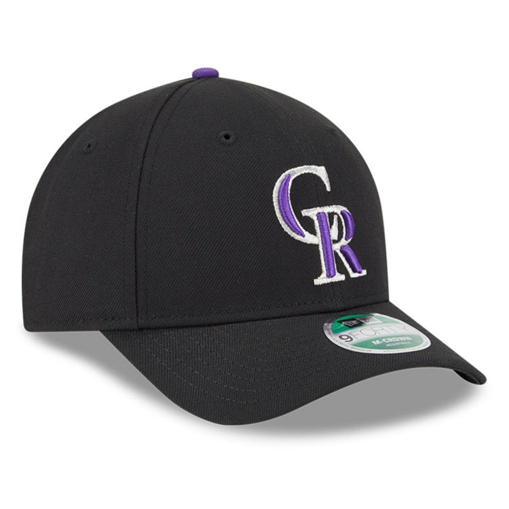 Colorado Rockies Player Replica 9FORTY Adjustable Hat Black | New Era